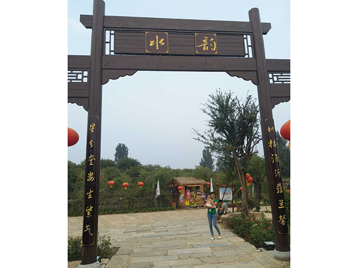 防腐木景觀門系列